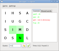 gboggle screenshot